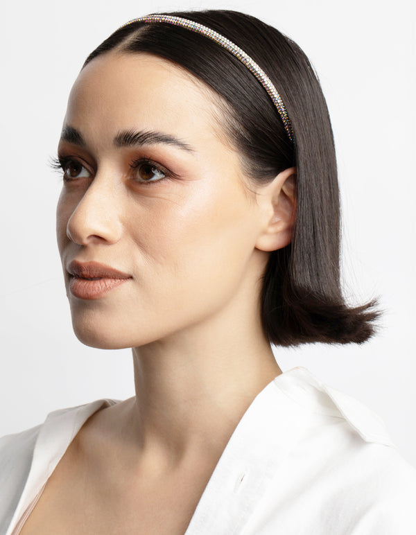 Gold Diamante Headband