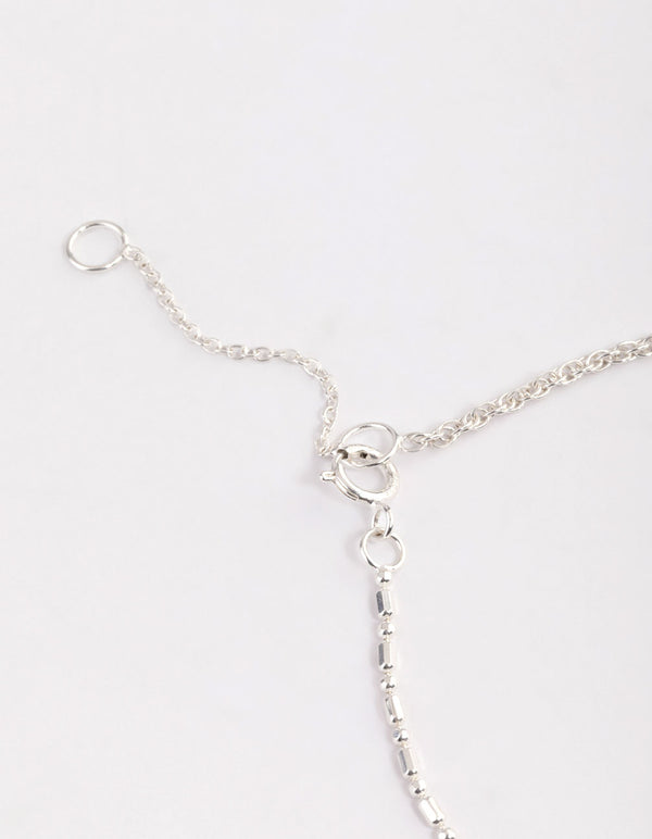 Sterling Silver Mix Link Bracelet
