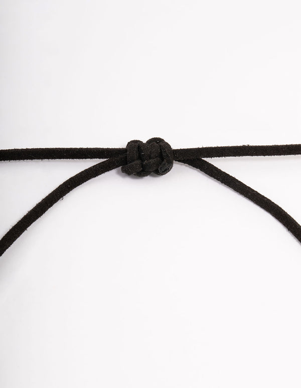 Gold Cracked Pattern Disc Necklace