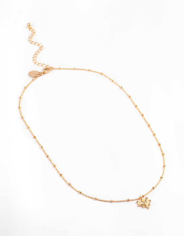 Gold Heart Necklace