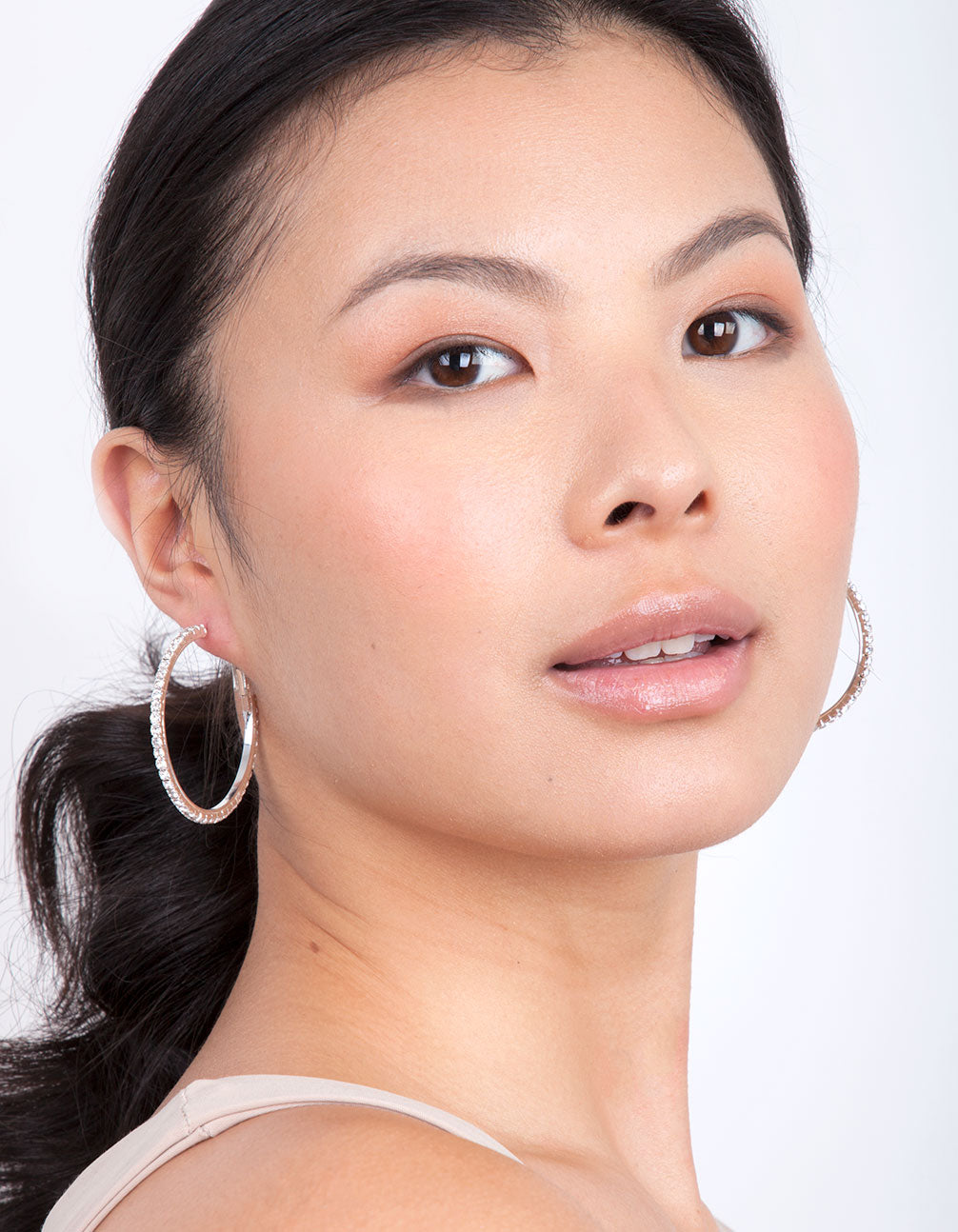 Silver Diamante Multi Hoop Earring Pack