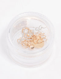 Gold Extension Chain - link has visual effect only