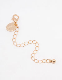 Gold Extension Chain - link has visual effect only
