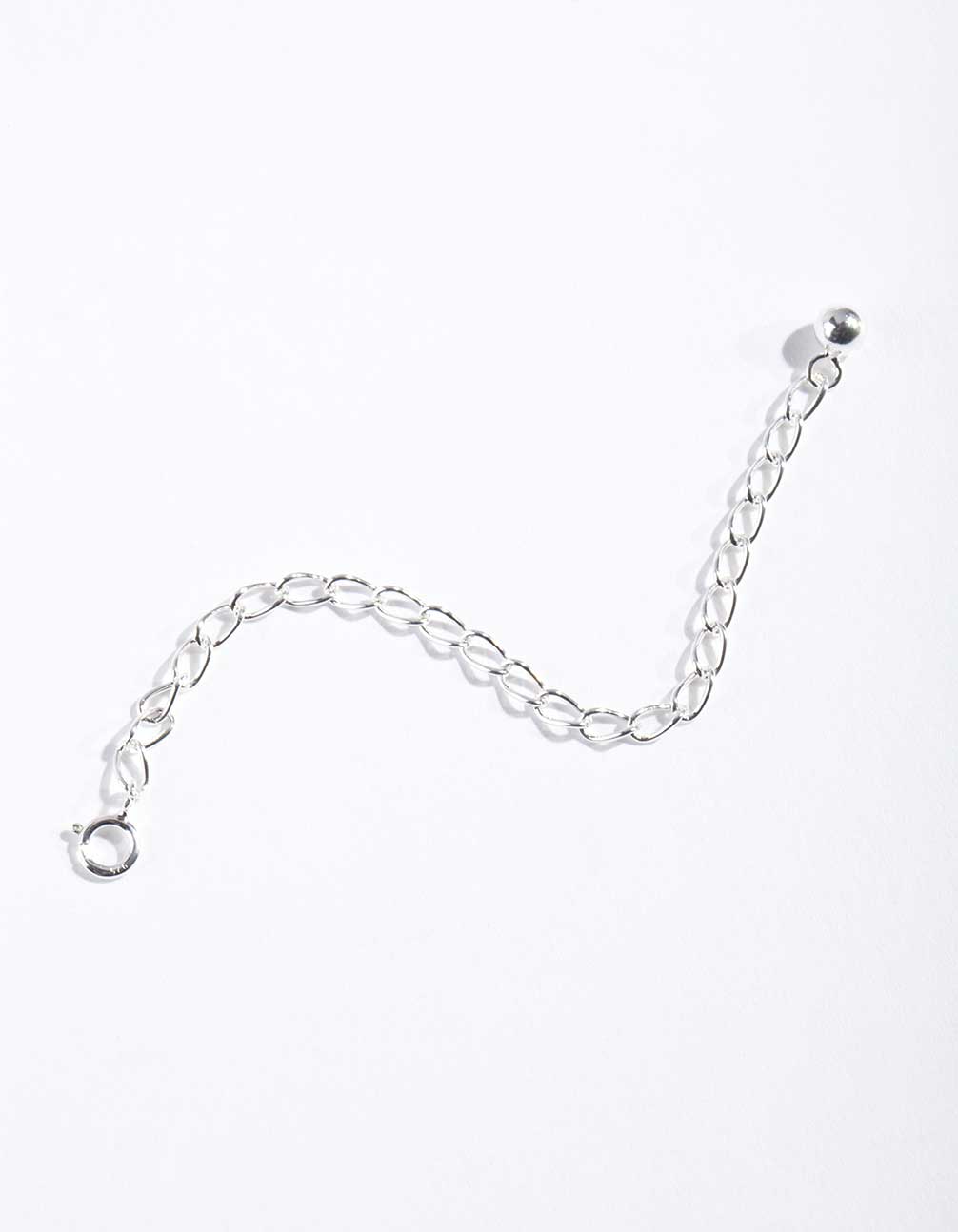 Sterling Silver Necklace Extender Chain