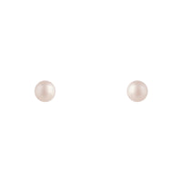 Sterling Silver 5mm Freshwater Pearl Stud Earrings - link has visual effect only