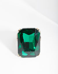 Emerald Cocktail Ring - link has visual effect only