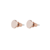 Rose Gold Disc Stud - link has visual effect only