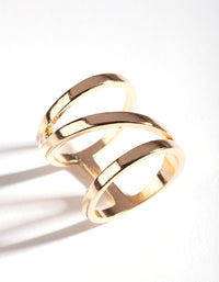 Gold Wrap Ring - link has visual effect only