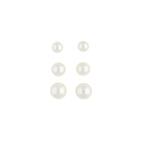 Pearl Gradual Stud Earring Pack - link has visual effect only