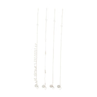 Silver Dangle Ball Anklet Pack - link has visual effect only