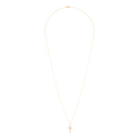 Gold Plated Cross Pendant Necklace - link has visual effect only