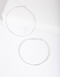 Sterling Silver 45Mm Hoop - link has visual effect only