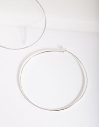 Sterling Silver 45Mm Hoop - link has visual effect only