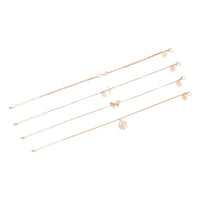 Tree Infinity Bird Anklet 4 Pack - link has visual effect only