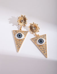 Bling Eye Earrings - link has visual effect only