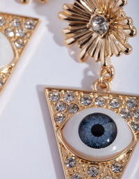 Bling Eye Earrings - link has visual effect only