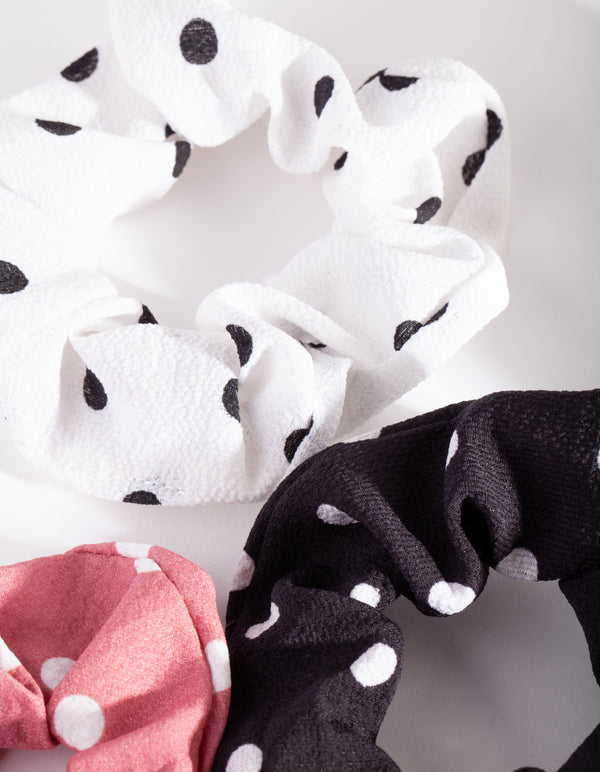 Spotty Scrunchie Pack