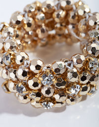 Gold Disco Ball Hair Tie - link has visual effect only