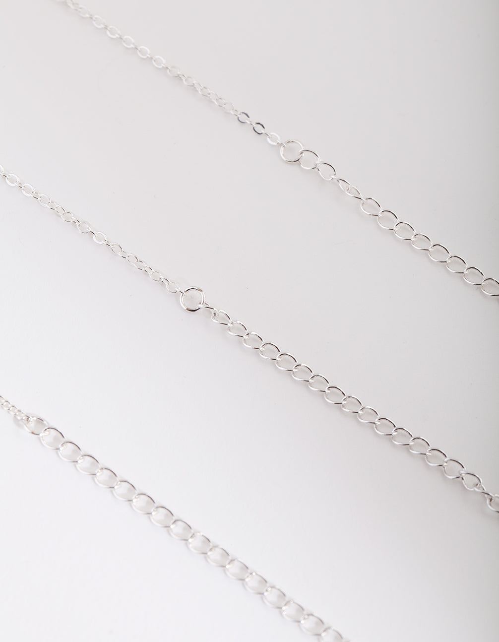 Sterling Silver Semi Precious Pack Bracelet