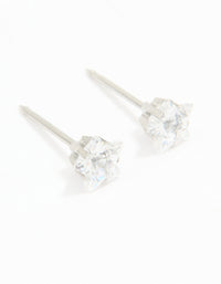 Surgical Stainless Steel 5MM Cubic Zirconia Star Piercing Stud - link has visual effect only