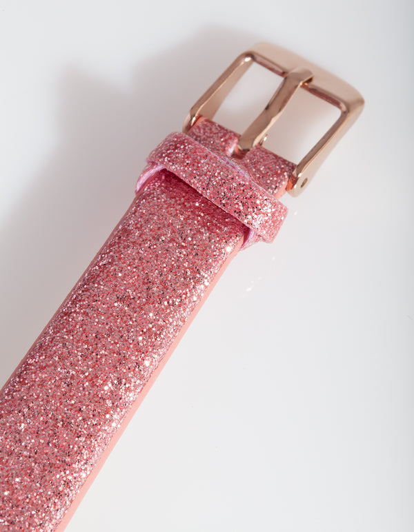 Kids Rose Gold Panda Face Watch