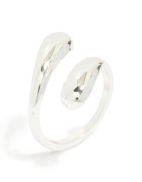 Silver Wrap Around Ring - link has visual effect only