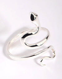 Sterling Silver Snake Ring - link has visual effect only