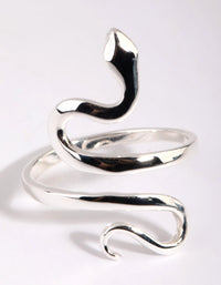 Sterling Silver Snake Ring - link has visual effect only