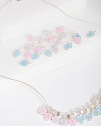 Kids Silver Make Your Own Enamel Letter Necklace - link has visual effect only