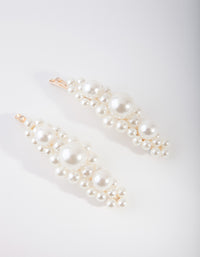 Multi Size Pearl Hair Pins Pack - link has visual effect only