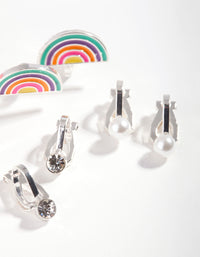 Kids Fruity Clip-On Earring 5-Pack - link has visual effect only
