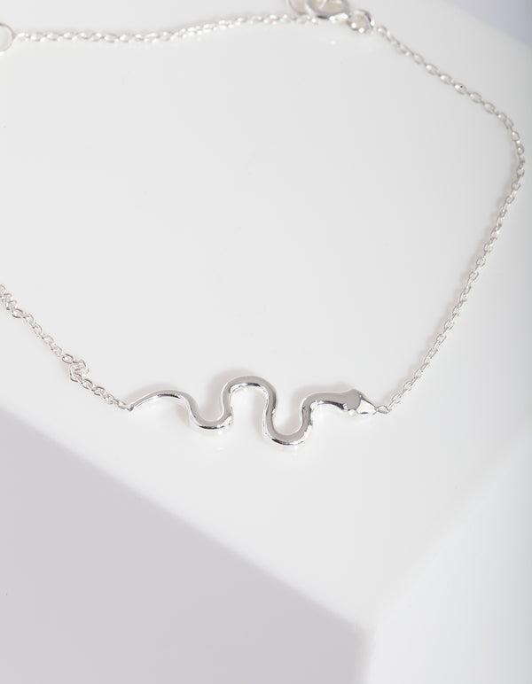 Sterling Silver Snake Bracelet Anklet