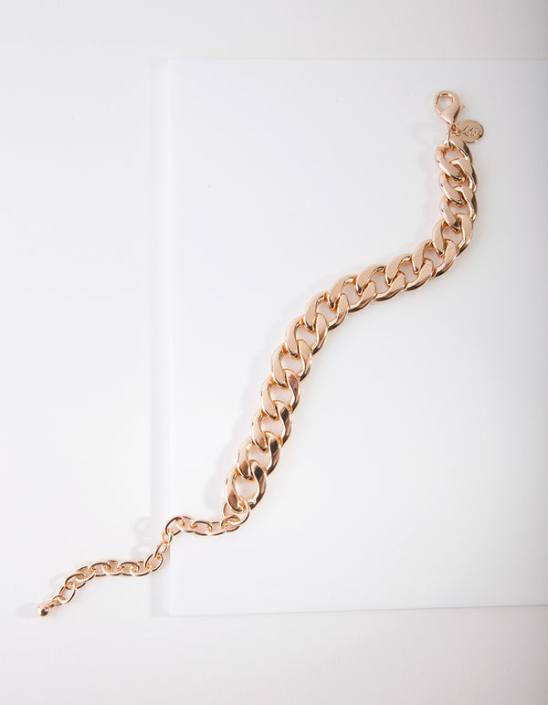 Gold Chunky Chain Bracelet