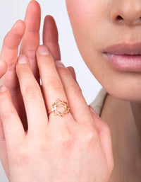 Gold Sacral Chakra Ring - link has visual effect only