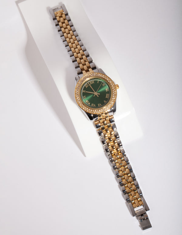 Mixed Metal Classic Watch