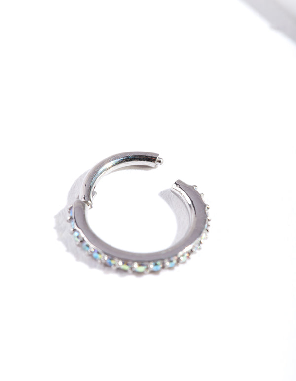 Surgical Steel Diamante Clicker
