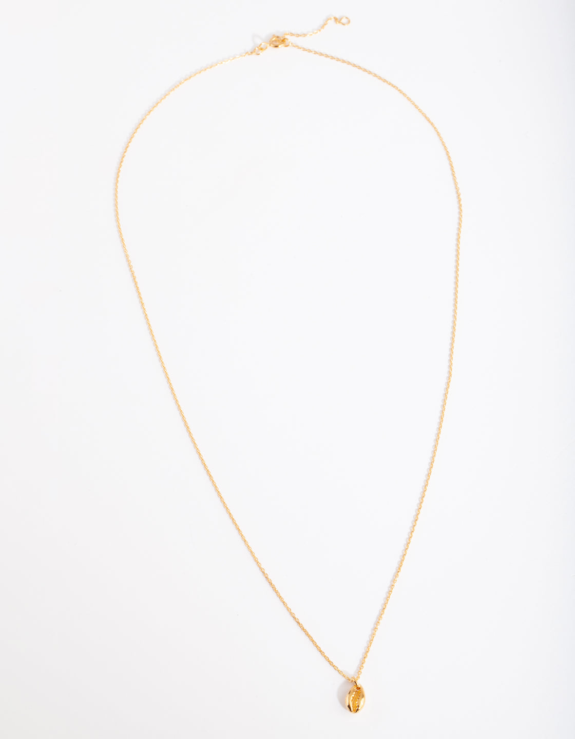 Gold Plated Sterling Silver Shell Necklace