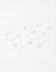 Sensitive Silicone Earrings