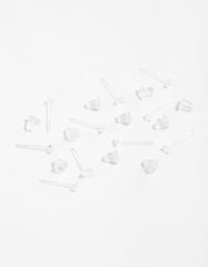 Sensitive Silicone Earrings
