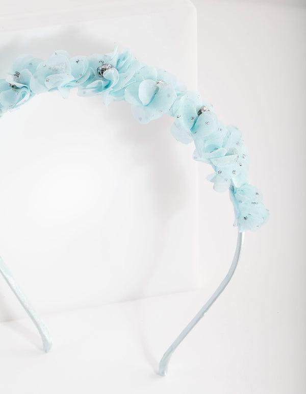 Kids Blue Flower Kids Headband