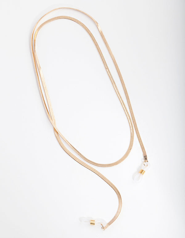 Gold Snake Sunglasses Chain