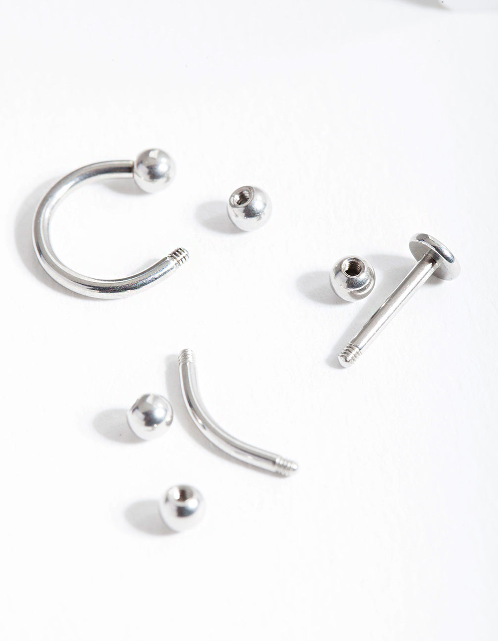 Surgical Steel Mixed Piercing Pack