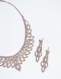 Rose Gold Decorative Cupchain Set - link has visual effect only