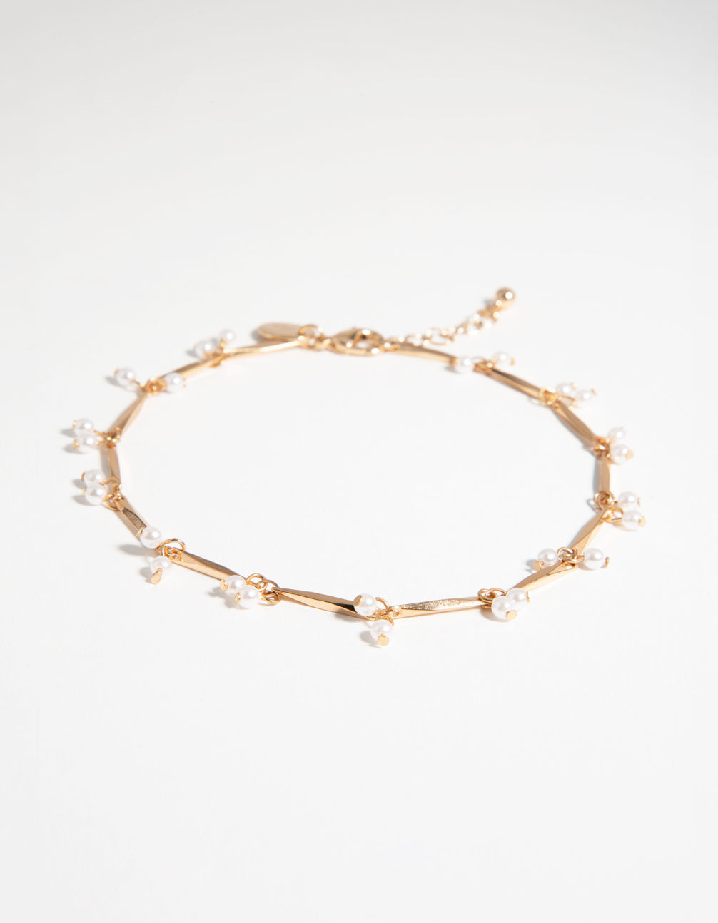 Gold Jingle Pearly Anklet