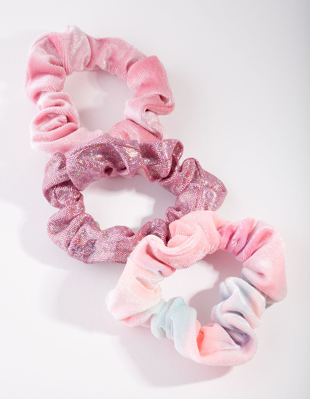 Kids Fabric Velvet Pack Scrunchie