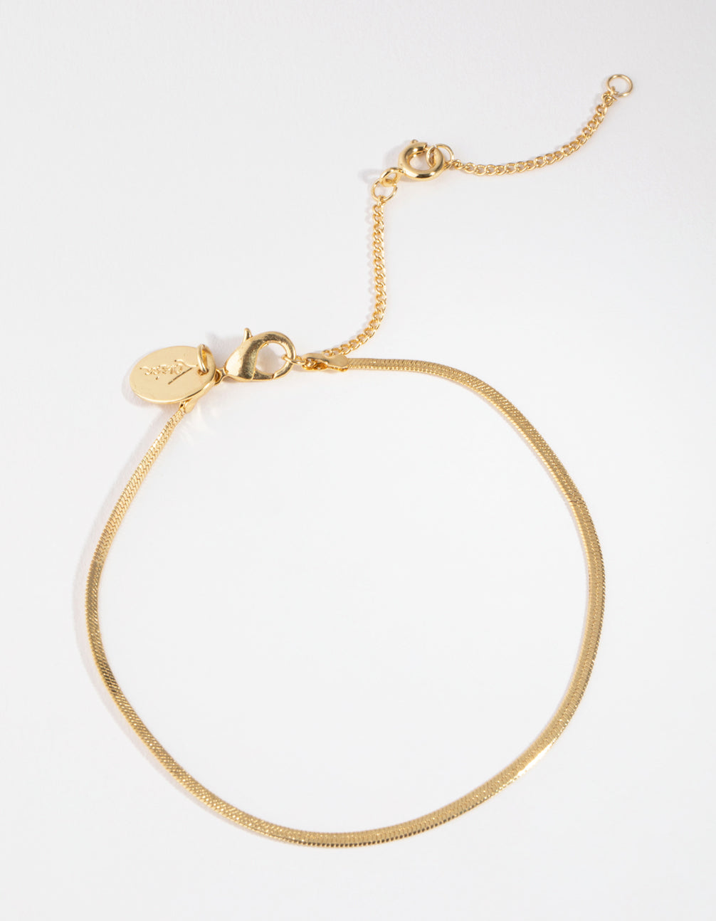 Gold Thin Snake Chain Bracelet