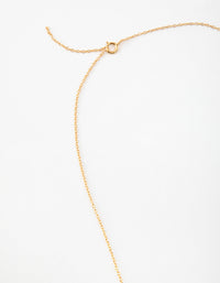 Gold Plated Sterling Silver Freshwater Pearl Cupchain Necklace - link has visual effect only