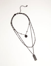 Gold Shape 3-Layer Choker - link has visual effect only