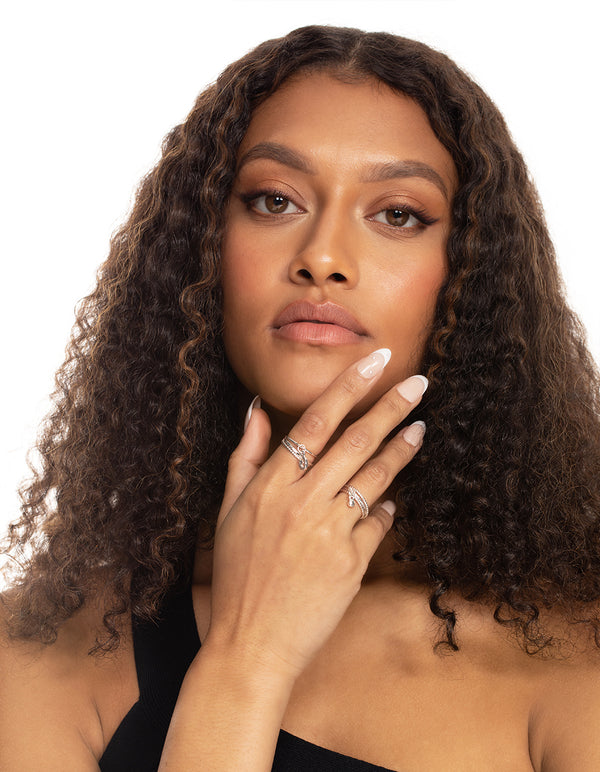 Silver Lucky Charm 24-Pack Rings