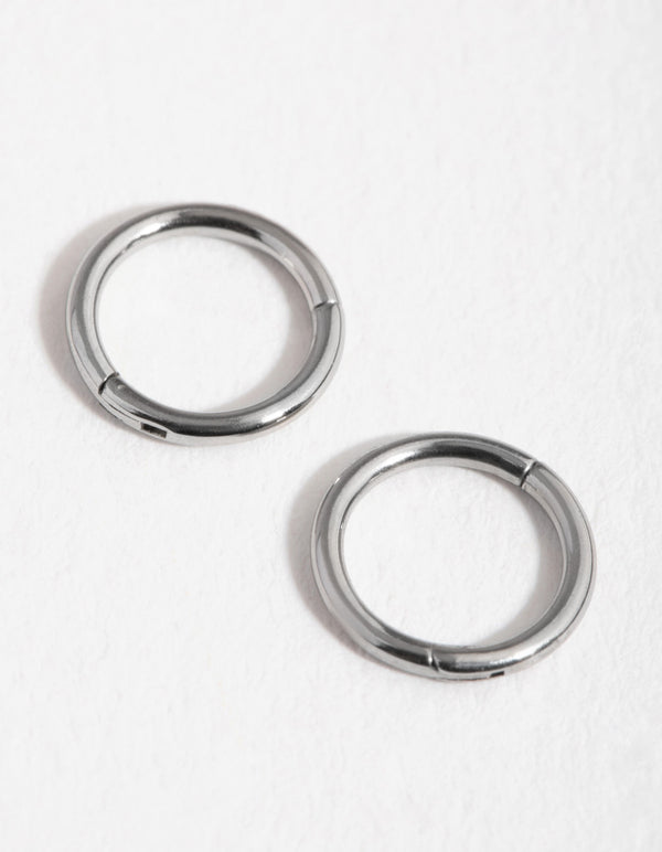 Surgical Steel Fine 5mm Sleeper Earrings